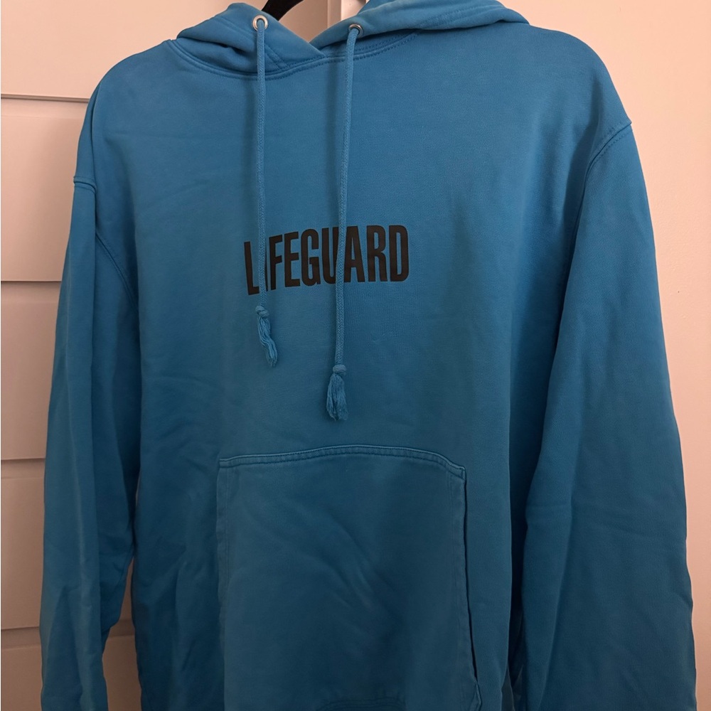 Blue Helmut Lang Hoodie